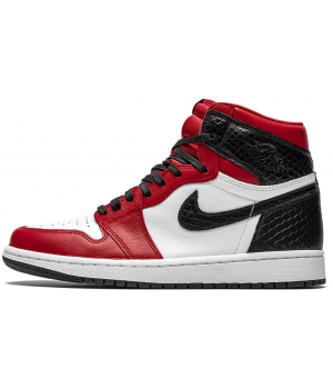 Кроссовки Nike Air Jordan 1 Retro Black White Red