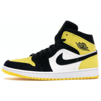Кроссовки Nike Air Jordan 1 Retro Yellow Black