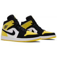Кроссовки Nike Air Jordan 1 Retro Yellow Black