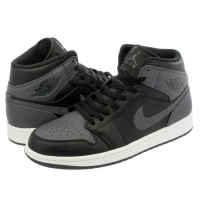 Кроссовки Nike Air Jordan 1 Retro Black Soft Grey