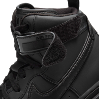 Nike Air Force 1 Mid Gore Tex All Black с мехом