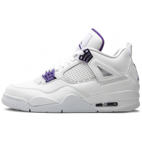 Nike Air Jordan 4 Retro Metallic Purple с мехом