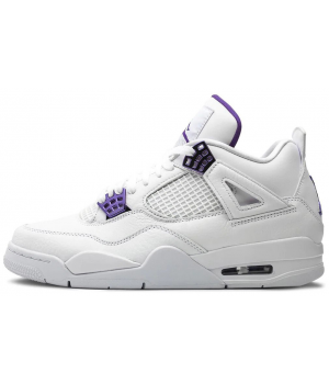 Nike Air Jordan 4 Retro Metallic Purple с мехом