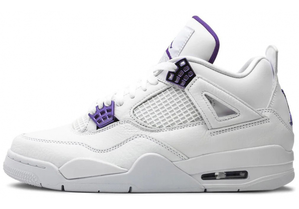 Nike Air Jordan 4 Retro Metallic Purple с мехом