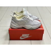 Кроссовки Nike Air Monarch Mono White зимние