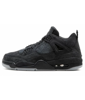 Кроссовки Nike Air Jordan 4 Retro x KAWS Black