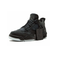 Кроссовки Nike Air Jordan 4 Retro x KAWS Black