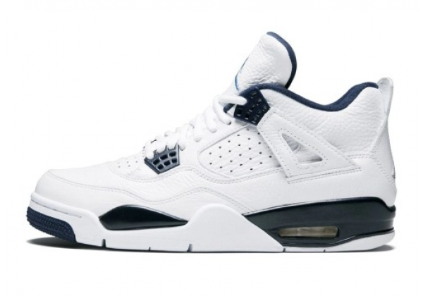 Nike Air Jordan IV 4 Retro Columbia White