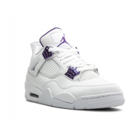 Nike Air Jordan 4 Retro Metallic Purple с мехом