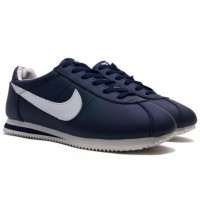 Кроссовки Nike Cortez черно-синие 