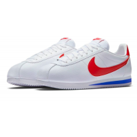 Кроссовки Nike Cortez бело-красные