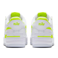 Nike Air Force 1 Shadow White Lemon Venom Volt
