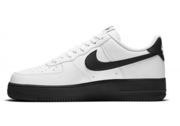 Кроссовки Nike Air Force черные с белым