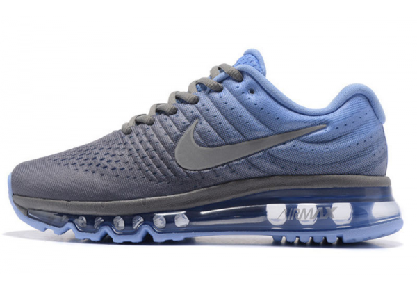 Nike Air Max 2017 серые с голубым