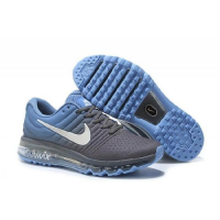 Nike Air Max 2017 серые с голубым