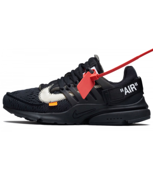 Кроссовки Nike Air Presto X Off-White полностью черные