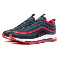 Кроссовки Air Max 97 синие с красным