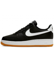 Кроссовки Nike Air Force Low Black White черно-белые