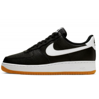 Кроссовки Nike Air Force Low Black White черно-белые