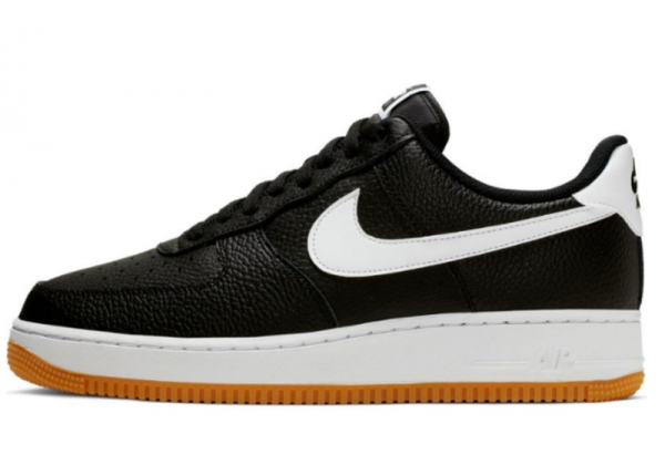 Кроссовки Nike Air Force Low Black White черно-белые