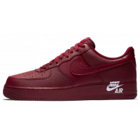Nike кроссовки Air Force Low ’07 LTHR Sail Team Burgundy
