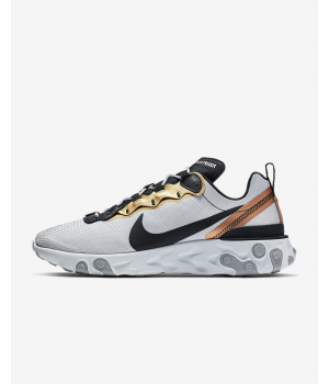 Кроссовки Nike React Element 55 белые Кроссовки Nike React Element 55 белые