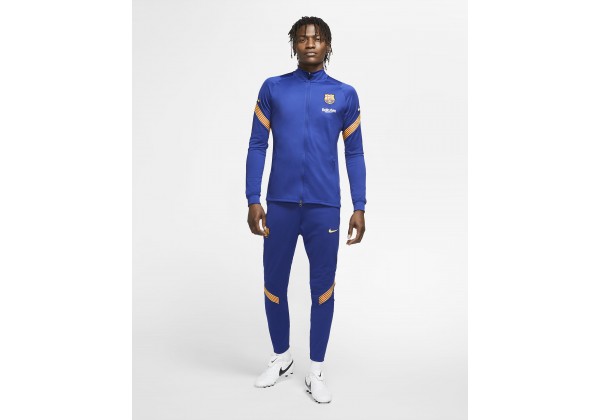 Мужской трикотажный футбольный костюм FC Barcelona Strike