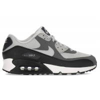 Кроссовки Nike Air Max 90 серые c черным