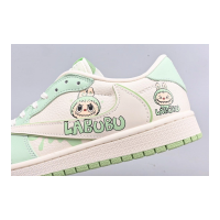 Кроссовки Nike Air Jordan 1 Low Travis Scott Labubu Mint White