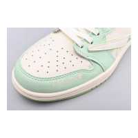 Кроссовки Nike Air Jordan 1 Low Travis Scott Labubu Mint White