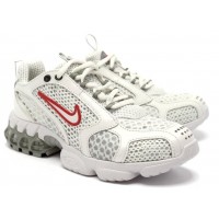 Stussy x Nike Air Zoom Spiridon Cage 2 White and Red
