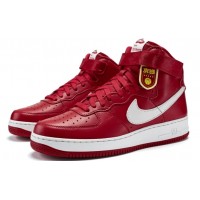 Nike Air Force 1 High Nai Ke Gym Red 2015