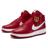 Nike Air Force 1 High Nai Ke Gym Red 2015
