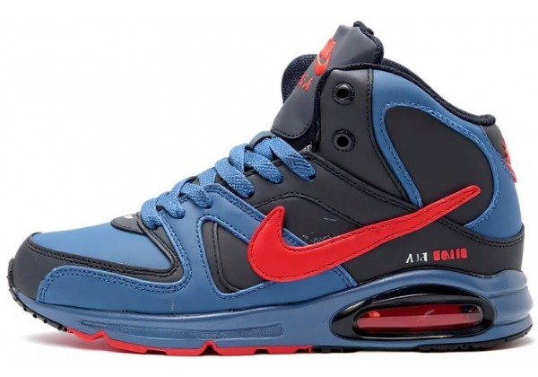 Кроссовки Nike Air Max Skyline High Black Blue Red