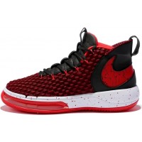 Кроссовки Nike Alphadunk красные с черным