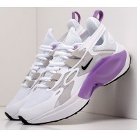 Кроссовки Nike Air Barrage белые с фиолетовым