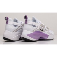 Кроссовки Nike Air Barrage белые с фиолетовым