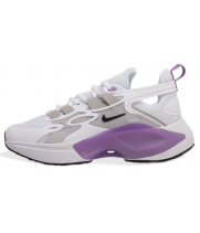 Кроссовки Nike Air Barrage белые с фиолетовым