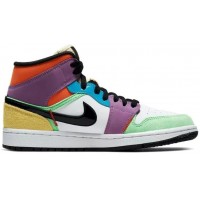 Кроссовки женские Nike Jordan Mid SE WMNS Lightbulb мульти
