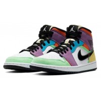 Кроссовки женские Nike Jordan Mid SE WMNS Lightbulb мульти