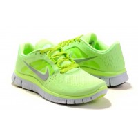 Кроссовки Nike Free Run зеленые