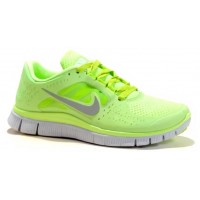 Кроссовки Nike Free Run зеленые