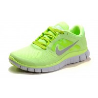 Кроссовки Nike Free Run зеленые