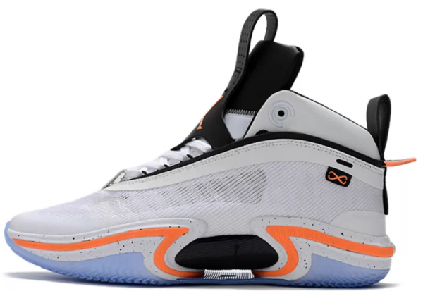 Nike Air Jordan 36 White Orange Blue