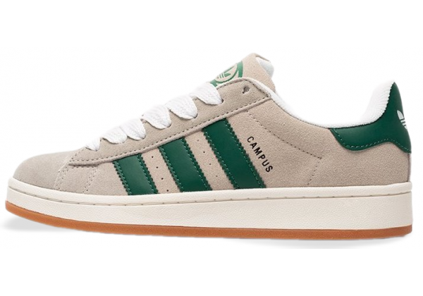 Adidas Campus 00s Grey Green с мехом