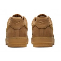 Зимние Nike Air Force 1 Low бежевые