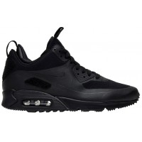 Кроссовки Nike Air Max 90 Mid Winter Black черные