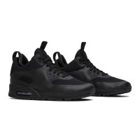 Кроссовки Nike Air Max 90 Mid Winter Black черные