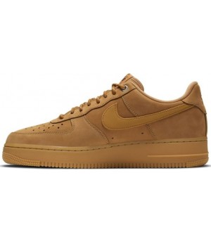 Зимние Nike Air Force 1 Low бежевые
