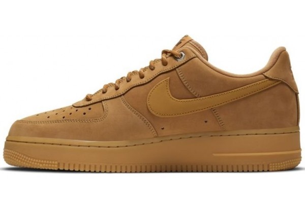 Зимние Nike Air Force 1 Low бежевые